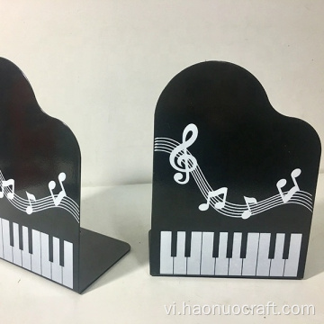 Nốt nhạc đàn piano âm ba vĩ cầm bookend sắt trẻ em